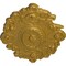 Ekena Millwork Strasbourg Ceiling Medallion, Hand-Painted Pharaohs Gold, 30 1/2"W x 20"H x 1 1/2"P CM30SGPGS - alternate 2